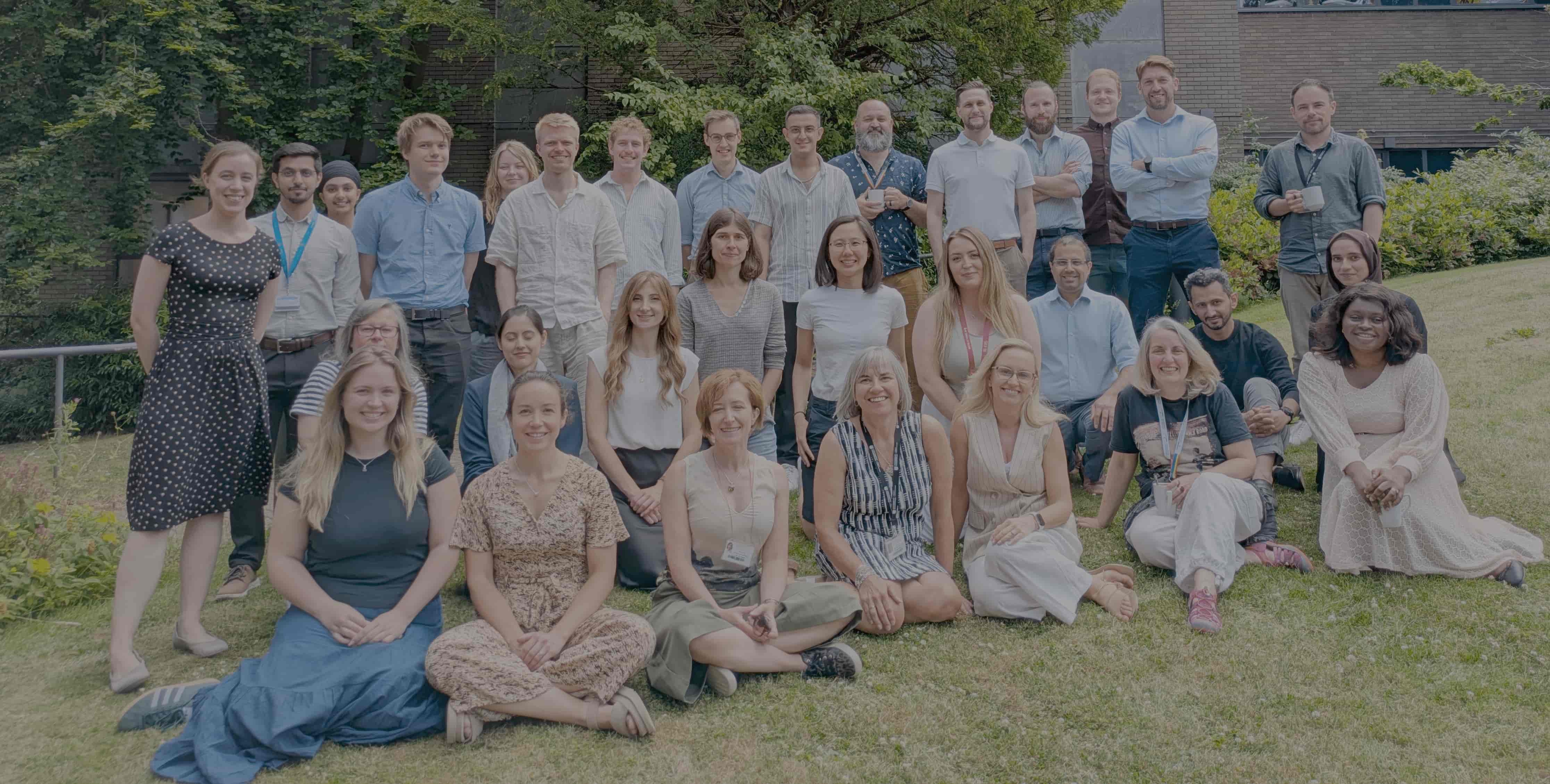 Respiratory researchers group photo from the away day